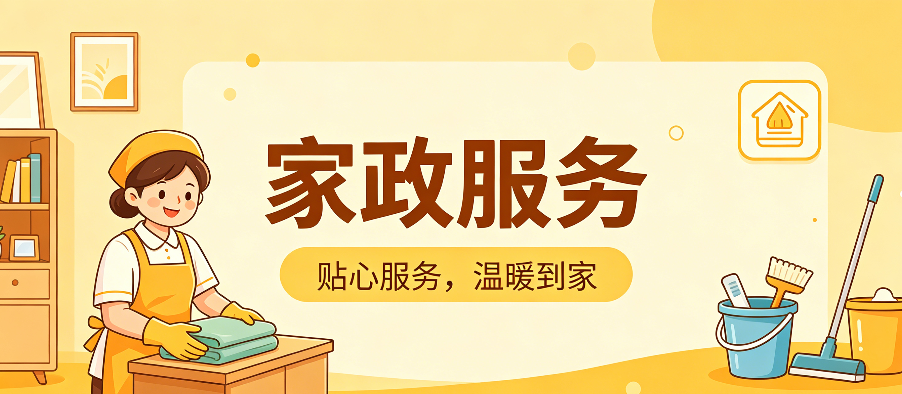 家政服务小程序案例｜J9官方网站打造简约精致UI服务平台